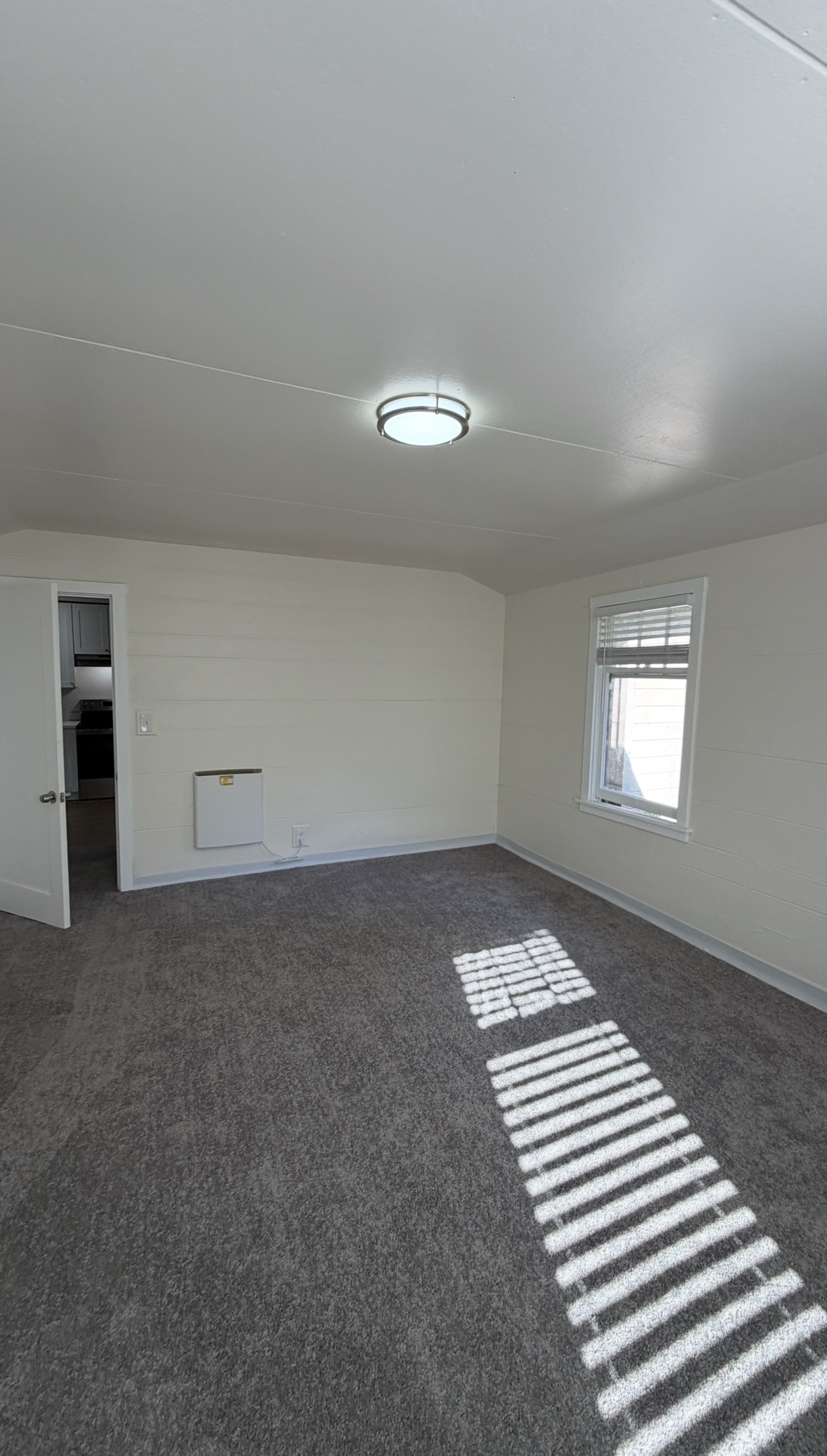 Finished interior room